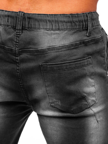 Pantalón corto vaquero para hombre grafito Bolf MP0036G1