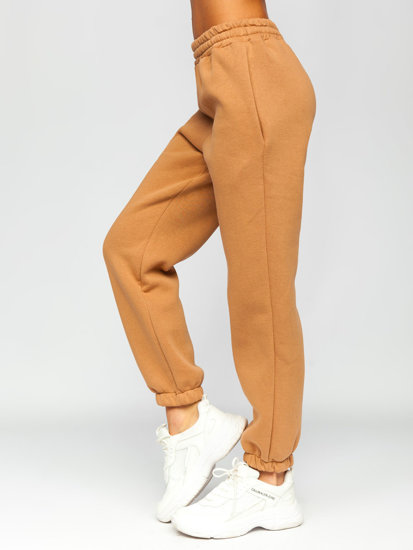 Pantalón de chándal para mujer marrón Bolf 3992
