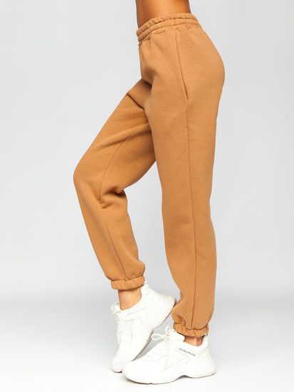 Pantalón de chándal para mujer marrón Bolf 3992