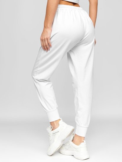Pantalón deportivo para mujer color blanco Denley 0011
