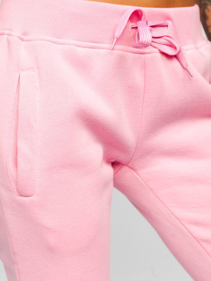 Pantalón deportivo para mujer rosa claro Bolf CK-01