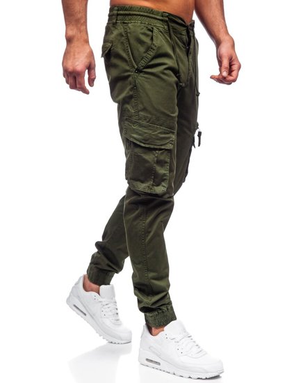 Pantalón jogger cargo para hombre color verde Bolf CT6707S0