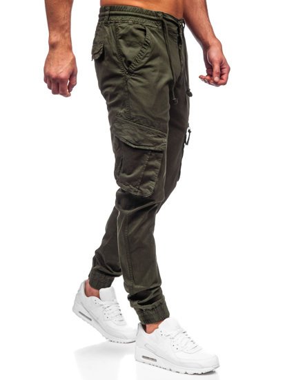 Pantalón jogger cargo para hombre color verde oscuro Bolf CT6707S0