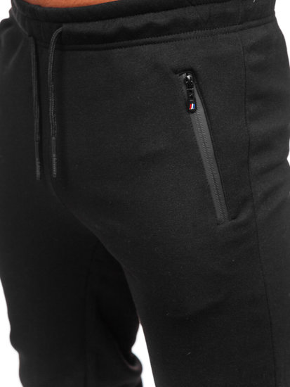 Pantalón jogger de chándal para hombre negro Bolf JX6008