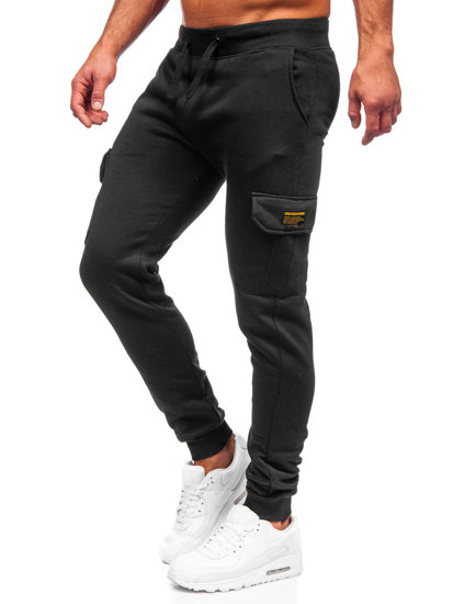 Pantalón jogger de combate para hombre negro Bolf JX8709