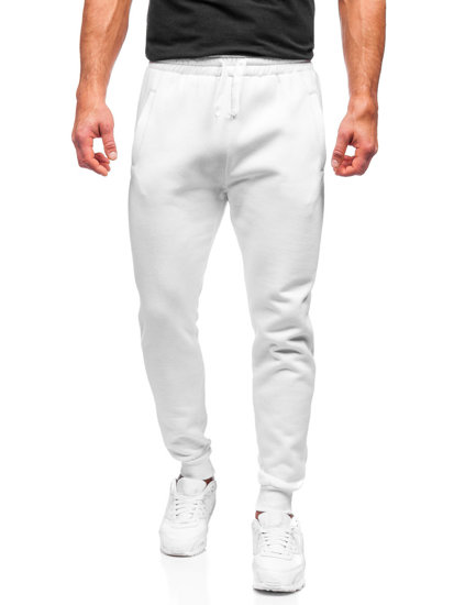 Pantalón jogger para hombre blanco Bolf CK01