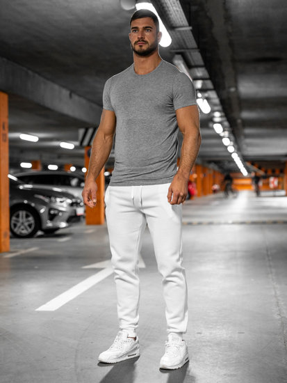 Pantalón jogger para hombre blanco Bolf XW01