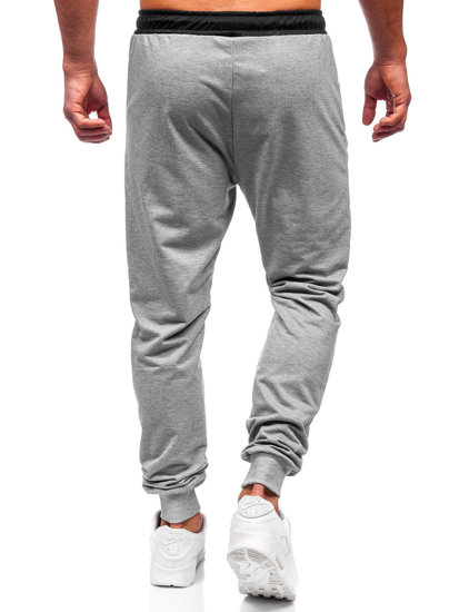 Pantalón jogger para hombre gris Bolf K10328