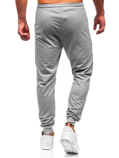 Pantalón jogger para hombre gris Bolf K10352