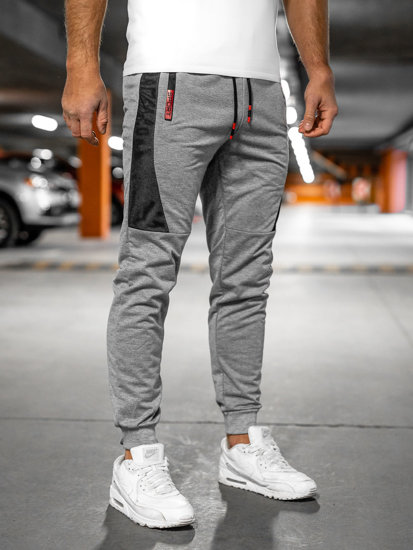 Pantalón jogger para hombre gris Bolf K10352