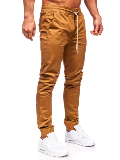 Pantalón jogger para hombre marrón Bolf KA951