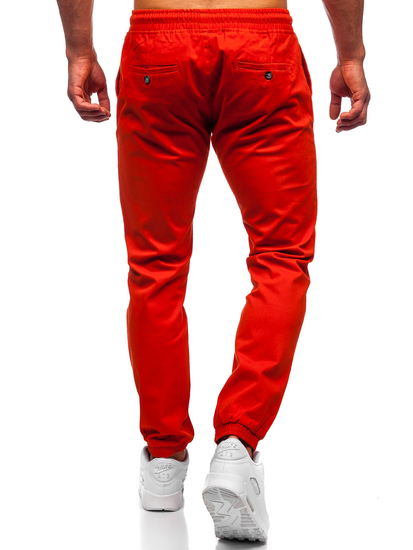 Pantalón jogger para hombre naranja oscuro Bolf 1145