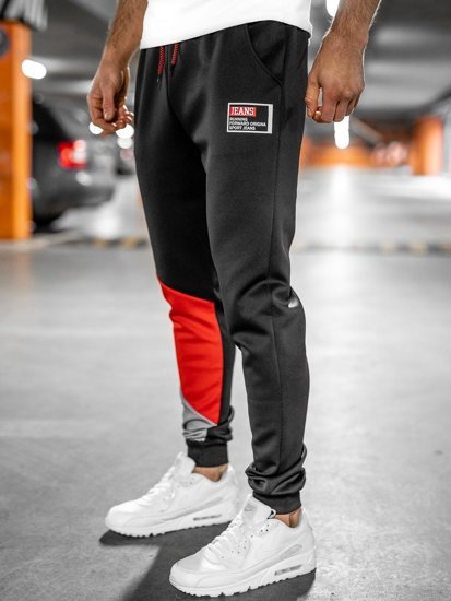 Pantalón jogger para hombre negro Bolf K20003