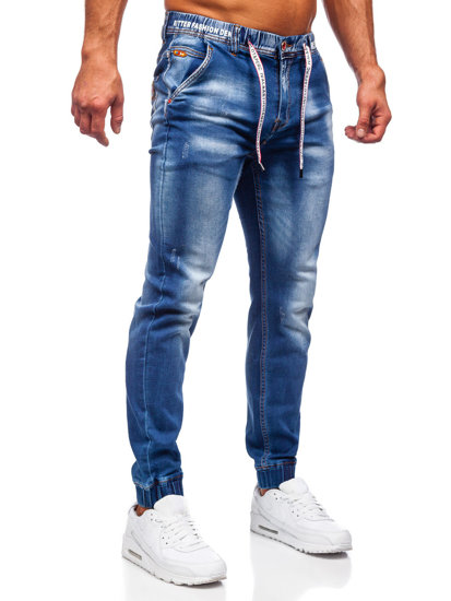 Pantalón vaquero jogger para hombre azul oscuro Bolf RT50167S0