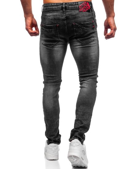 Pantalón vaquero tipo slim fit para hombre color negro Bolf 60027W0