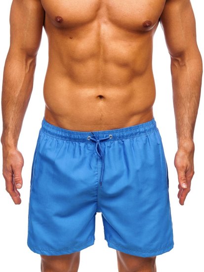 Shorts de baño azul claro para hombre Bolf YW07001