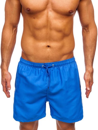 Shorts de baño para hombre color azul Denley YW07001