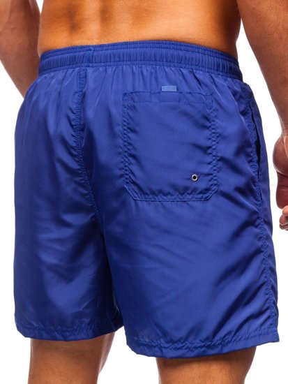 Shorts de baño para hombre color cobalto Bolf YW07002