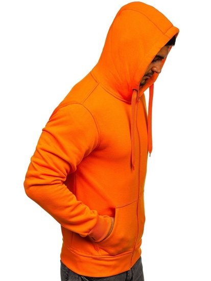 Sudadera con capucha para hombre naranja Bolf 2008