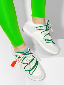Calzado deportivo tipo sneakers para mujer verde Bolf SN1002
