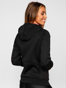 Chaqueta deportiva de entretiempo para mujer negro Bolf KSW4009