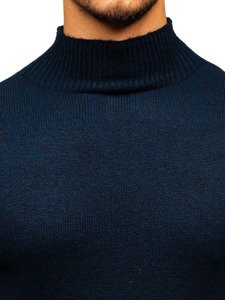 Jersey para hombre azul oscuro Bolf H1801