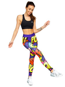 Leggings multicolor para mujer Bolf 20937