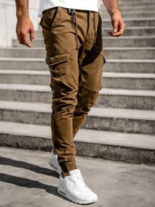 Pantalón cargo jogger para hombre marrón Bolf CT6705