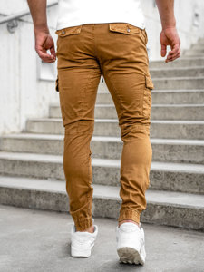 Pantalón cargo jogger para hombre marrón Bolf R8702