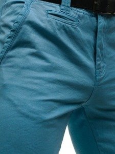 Pantalón chino para hombre azul claro Bolf 6188