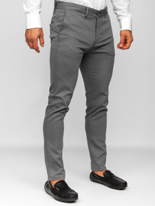 Pantalón chino para hombre gris Bolf 5000-3