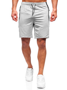 Pantalón corto de chándal para hombre gris Bolf 68026