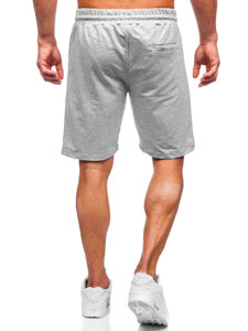Pantalón corto de chándal para hombre gris Bolf GS2524