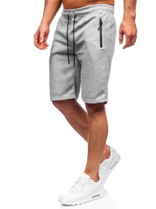 Pantalón corto deportivo para hombre color gris Bolf JX132