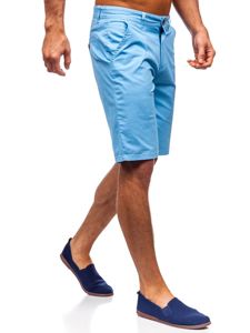 Pantalón corto para hombre azul claro Bolf 1140