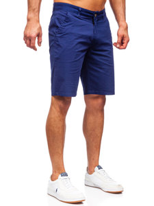 Pantalón corto para hombre color azul Bolf 1140