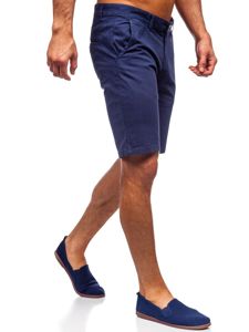 Pantalón corto para hombre color azul oscuro Bolf 1142