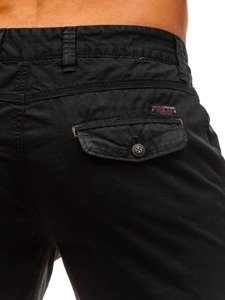 Pantalón corto para hombre negro Bolf 3041