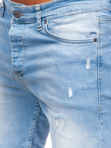 Pantalón corto vaquero azul Bolf 0468