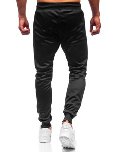Pantalón deportivo para hombre color negro y rojo Denley K50005