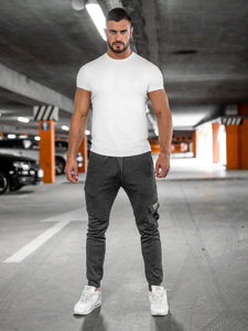 Pantalón jogger de combate para hombre grafito Bolf HW2173
