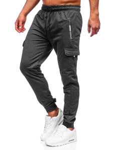 Pantalón jogger de combate para hombre grafito Bolf JX5068