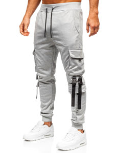 Pantalón jogger de combate para hombre gris Bolf HS7052