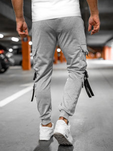 Pantalón jogger de combate para hombre gris Bolf HS7052