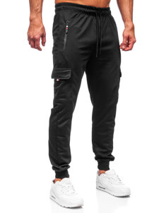 Pantalón jogger de combate para hombre negro Bolf JX5065