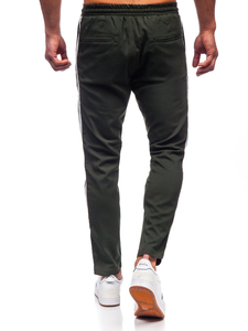 Pantalón jogger de tela para hombre color caqui Bolf 0013