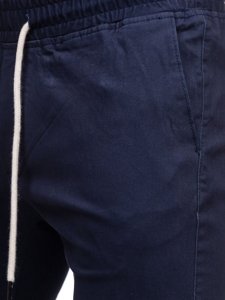 Pantalón jogger para hombre azul marino oscuro Bolf 1145