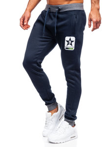 Pantalón jogger para hombre azul oscuro Bolf K10001