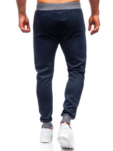 Pantalón jogger para hombre azul oscuro Bolf K10001
