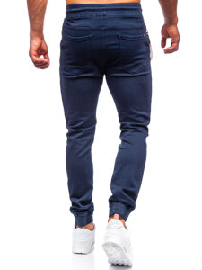 Pantalón jogger para hombre azul oscuro Bolf KA1219